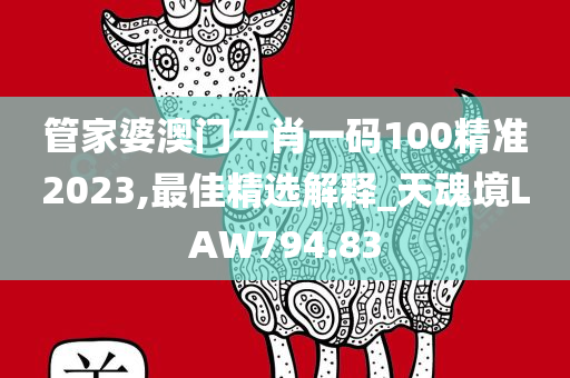 管家婆澳门一肖一码100精准2023,最佳精选解释_天魂境LAW794.83