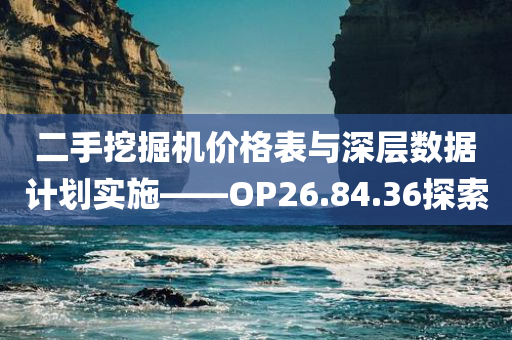 二手挖掘机价格表与深层数据计划实施——OP26.84.36探索