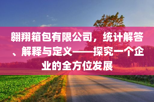 翱翔箱包有限公司，统计解答、解释与定义——探究一个企业的全方位发展