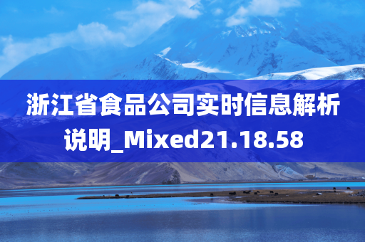 浙江省食品公司实时信息解析说明_Mixed21.18.58