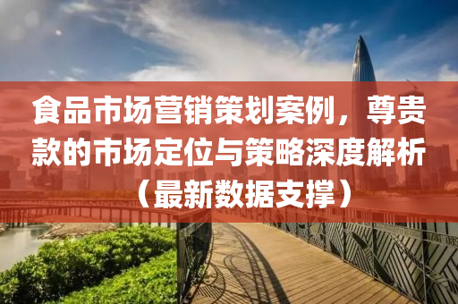 食品市场营销策划案例，尊贵款的市场定位与策略深度解析（最新数据支撑）