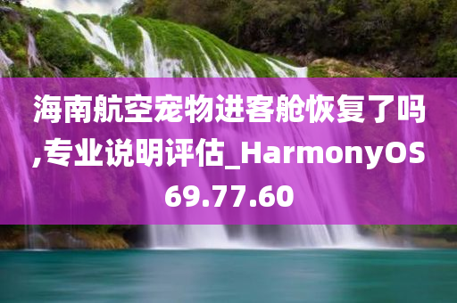 海南航空宠物进客舱恢复了吗,专业说明评估_HarmonyOS69.77.60