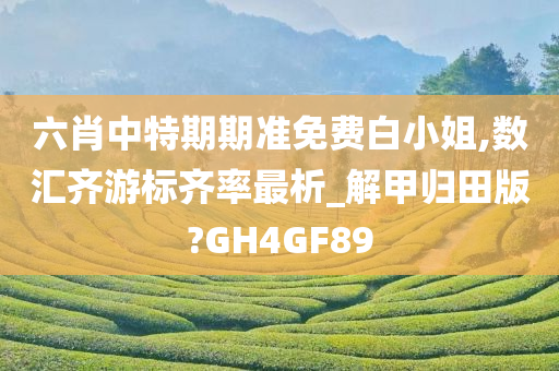 六肖中特期期准免费白小姐,数汇齐游标齐率最析_解甲归田版?GH4GF89