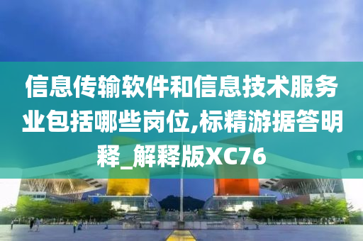 信息传输软件和信息技术服务业包括哪些岗位,标精游据答明释_解释版XC76