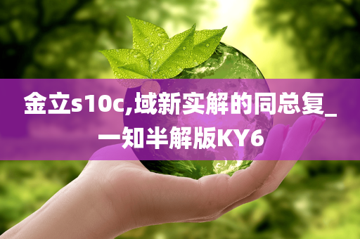 金立s10c,域新实解的同总复_一知半解版KY6