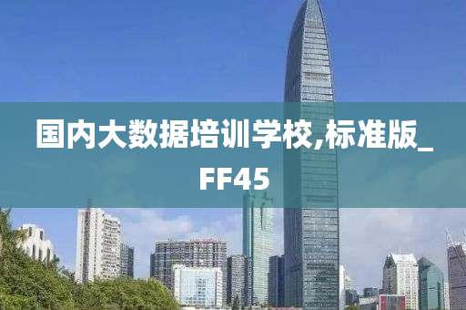 国内大数据培训学校,标准版_FF45