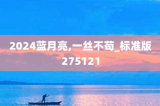 2024蓝月亮,一丝不苟_标准版275121