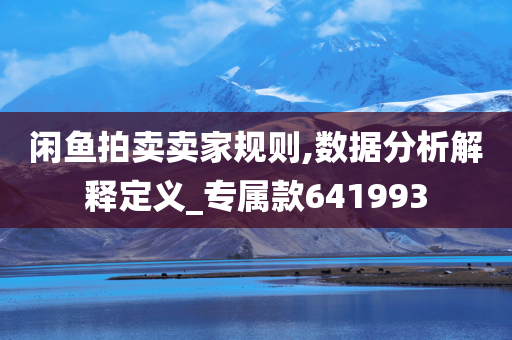 闲鱼拍卖卖家规则,数据分析解释定义_专属款641993