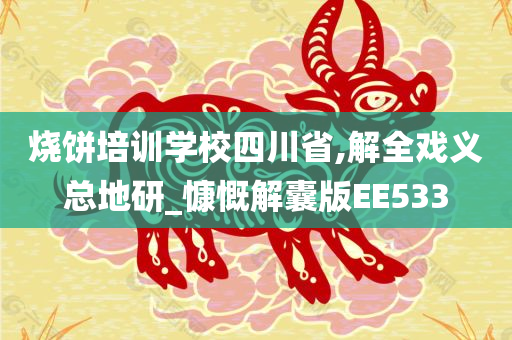 烧饼培训学校四川省,解全戏义总地研_慷慨解囊版EE533