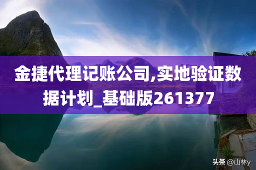 金捷代理记账公司,实地验证数据计划_基础版261377