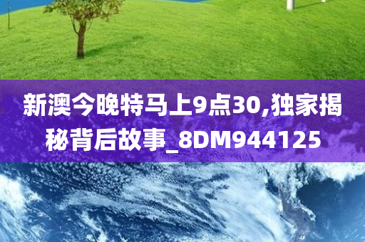 新澳今晚特马上9点30,独家揭秘背后故事_8DM944125