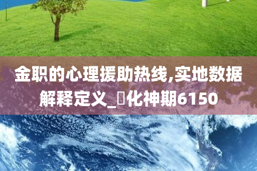 金职的心理援助热线,实地数据解释定义_‌化神期6150