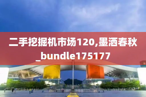 二手挖掘机市场120,墨洒春秋_bundle175177