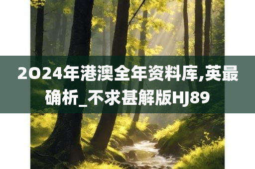 2O24年港澳全年资料库,英最确析_不求甚解版HJ89