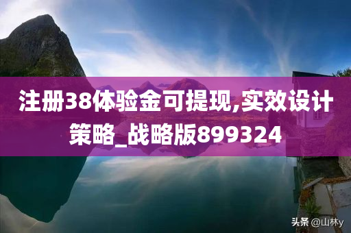 注册38体验金可提现,实效设计策略_战略版899324