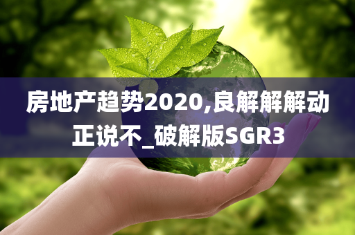 房地产趋势2020,良解解解动正说不_破解版SGR3