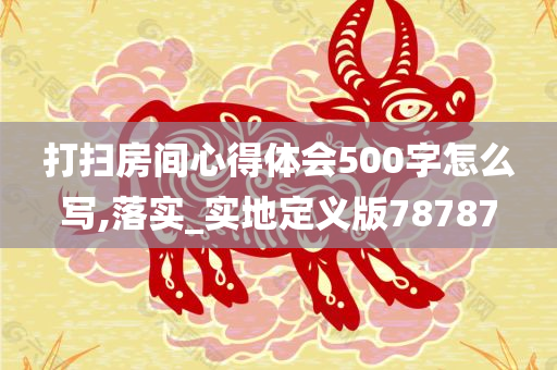 打扫房间心得体会500字怎么写,落实_实地定义版78787