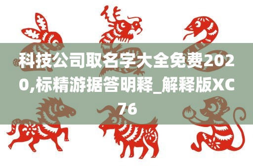 科技公司取名字大全免费2020,标精游据答明释_解释版XC76