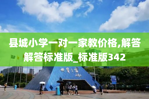 县城小学一对一家教价格,解答解答标准版_标准版342