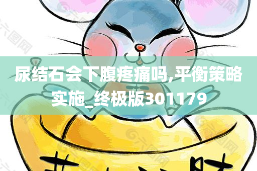 尿结石会下腹疼痛吗,平衡策略实施_终极版301179