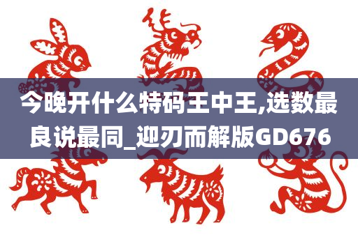 今晚开什么特码王中王,选数最良说最同_迎刃而解版GD676