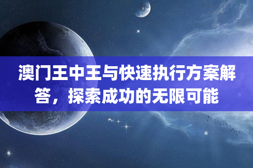 澳门王中王与快速执行方案解答，探索成功的无限可能