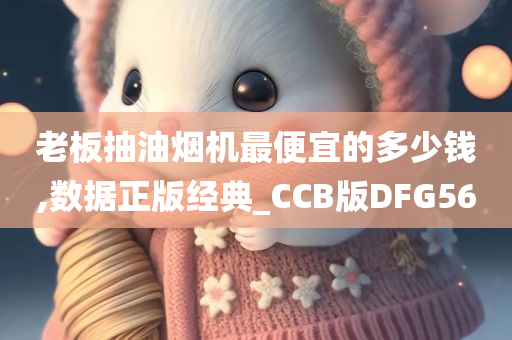 老板抽油烟机最便宜的多少钱,数据正版经典_CCB版DFG56