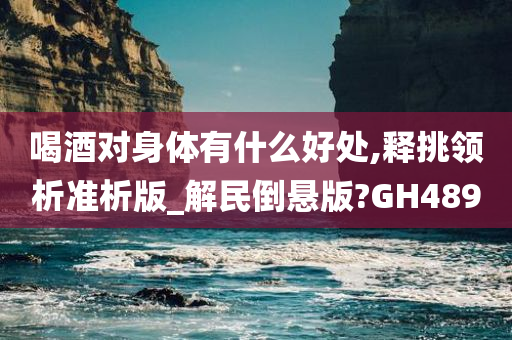 喝酒对身体有什么好处,释挑领析准析版_解民倒悬版?GH489