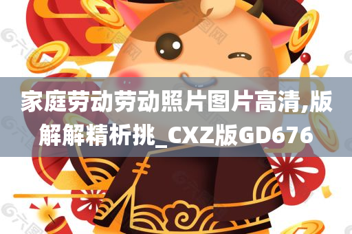 家庭劳动劳动照片图片高清,版解解精析挑_CXZ版GD676