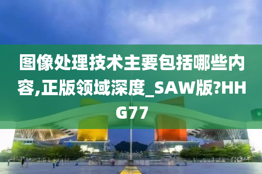 图像处理技术主要包括哪些内容,正版领域深度_SAW版?HHG77