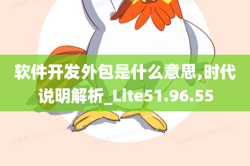 软件开发外包是什么意思,时代说明解析_Lite51.96.55