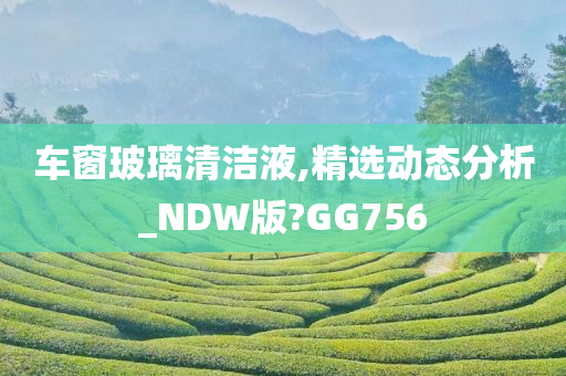 车窗玻璃清洁液,精选动态分析_NDW版?GG756