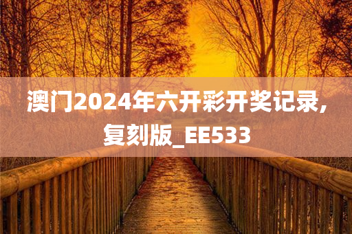 澳门2024年六开彩开奖记录,复刻版_EE533