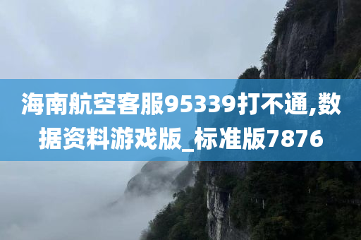 海南航空客服95339打不通,数据资料游戏版_标准版7876