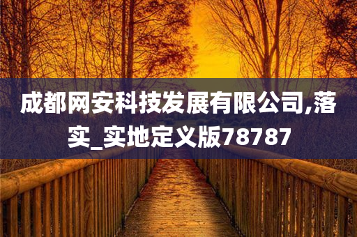 成都网安科技发展有限公司,落实_实地定义版78787