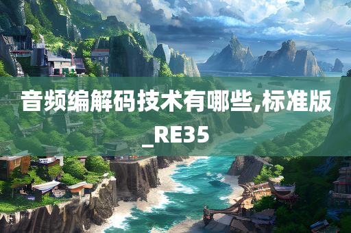 音频编解码技术有哪些,标准版_RE35