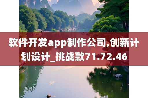 软件开发app制作公司,创新计划设计_挑战款71.72.46