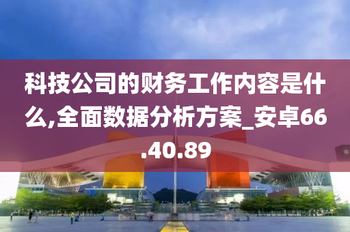 科技公司的财务工作内容是什么,全面数据分析方案_安卓66.40.89