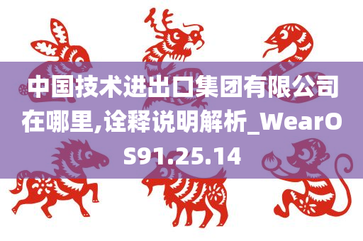 中国技术进出口集团有限公司在哪里,诠释说明解析_WearOS91.25.14