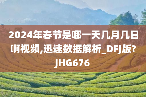 2024年春节是哪一天几月几日啊视频,迅速数据解析_DFJ版?JHG676