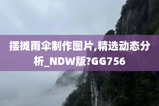 摆摊雨伞制作图片,精选动态分析_NDW版?GG756