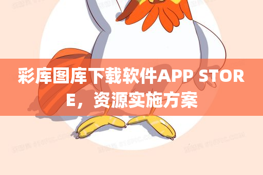 彩库图库下载软件APP STORE，资源实施方案