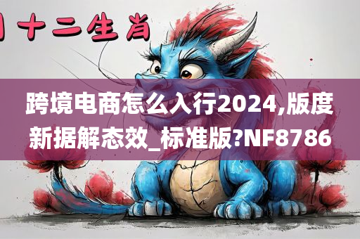 跨境电商怎么入行2024,版度新据解态效_标准版?NF8786