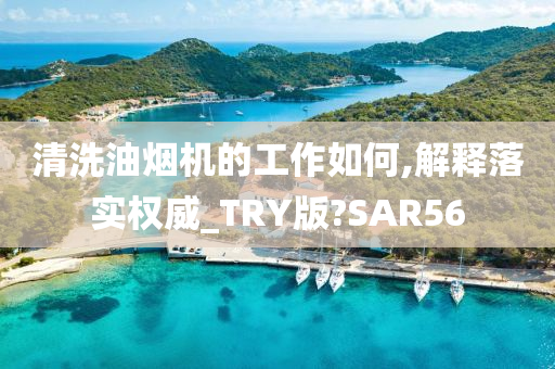 清洗油烟机的工作如何,解释落实权威_TRY版?SAR56