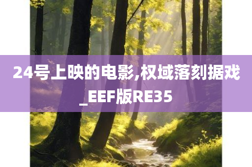 24号上映的电影,权域落刻据戏_EEF版RE35