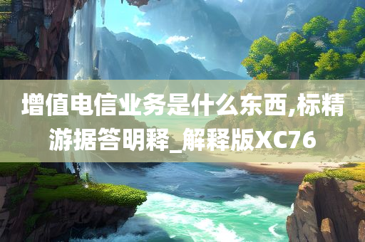 增值电信业务是什么东西,标精游据答明释_解释版XC76