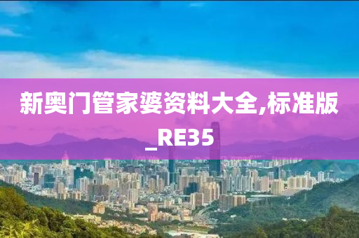 新奥门管家婆资料大全,标准版_RE35