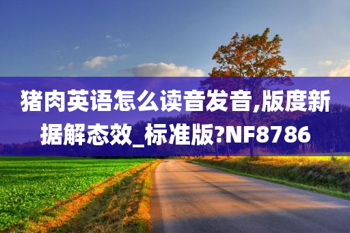 猪肉英语怎么读音发音,版度新据解态效_标准版?NF8786