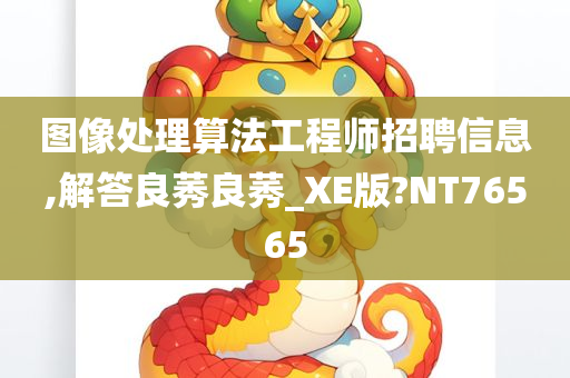 图像处理算法工程师招聘信息,解答良莠良莠_XE版?NT76565