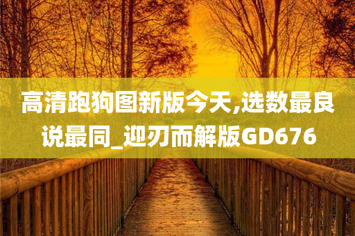 高清跑狗图新版今天,选数最良说最同_迎刃而解版GD676